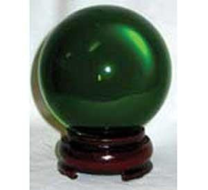 50mm Green Crystal Ball
