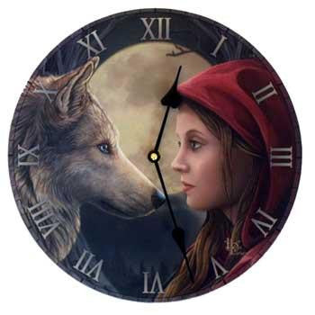 Moon Struck Clock 11 1-2"