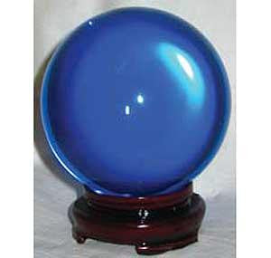 80mm Blue Crystal Ball