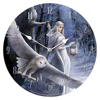 Midnight Messenger Clock 13"