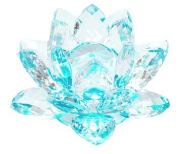 2 " X 3 1-2" Crystal Lotus