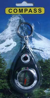 Compass Key Chain