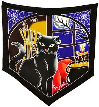 Halloween Cat Flag
