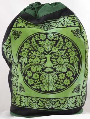 Green Man Backpk