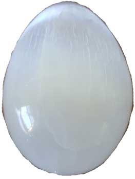 2 1-2" Selenite Egg