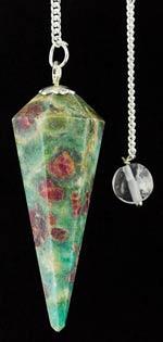 6-sided Ruby Zoisite