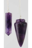 Amethyst- Amethyst Pendulum
