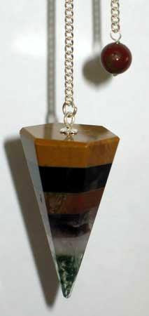 Multi Layer Gemstone Pendulum