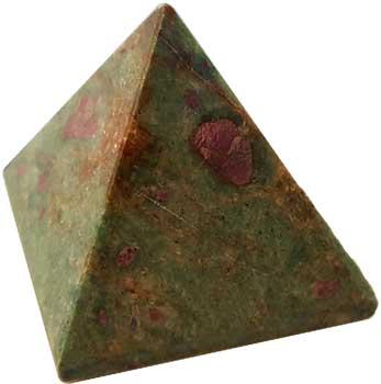 30- 35mm Ruby Zoisite Pyramid