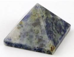 25-30mm Sodalite Pyramid