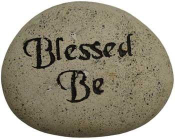 Blessed Be Stone 2 3-4"x 3 1-2"