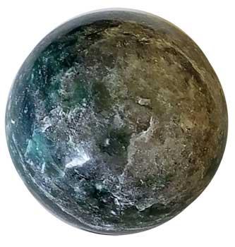 1# Emerald Fuchsite Sphere