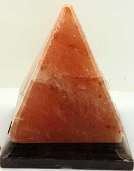 6" Pyramid Salt Lamp