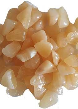 1 Lb Orange Calcite Tumbled Stones