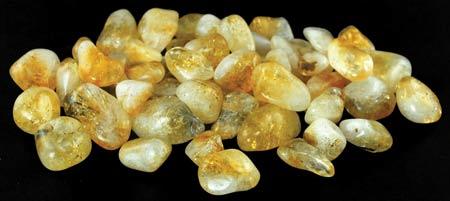 1 Lb Citrine Tumbled