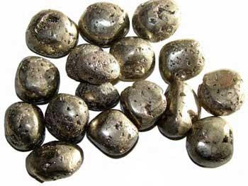 1 Lb Pyrite Tumbled