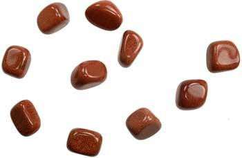 1 Lb Red Goldstone Tumbled