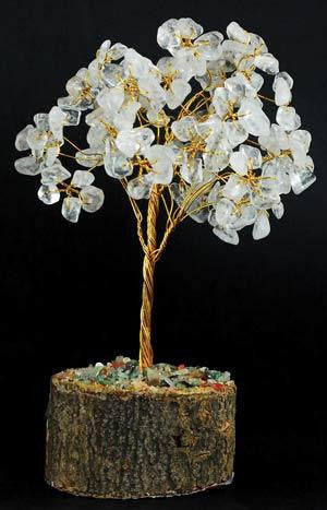Quartz Gemstone Tree 160 Beads