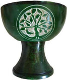 4" Green Tree Of Life Burner