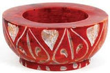 Red Stone Tealight-cone Burner