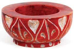Red Stone Tealight-cone Burner