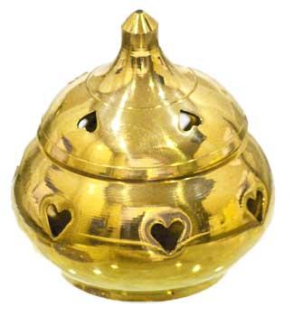 1 3-4"  Heart Brass Burner