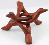4" 3-legged Wooden Stand