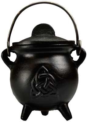 3" Triquetra Cauldron W-lid