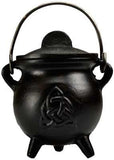 3" Triquetra Cauldron W-lid
