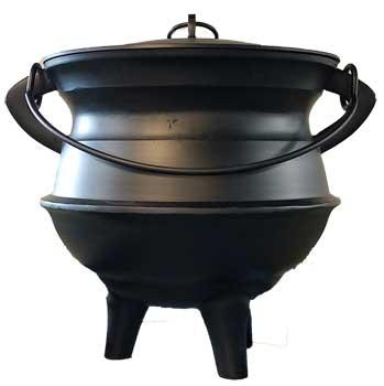 18" Aluminum Cauldron W- Lid