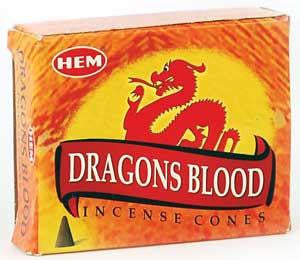 Dragon's Blood Hem Cone 10pk