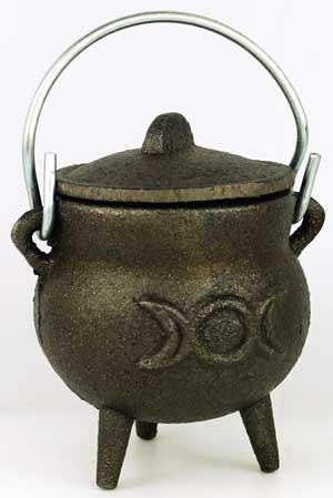 Triple Moon Cauldron 3"