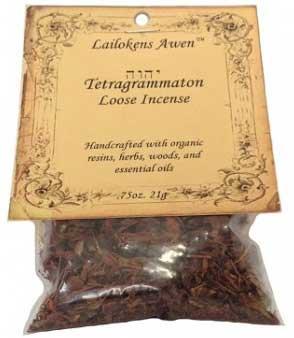 21g Crowley's Tetragrammaton Lailokens Awen Incense