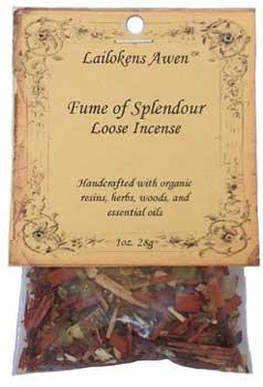 21g Fume Of Splendour Lailokens Awen Incense