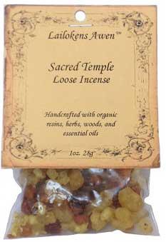 28g Sacred Temple Lailokens Awen Incense