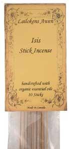 Isis Stick 10pk Lailokens Awen Incense