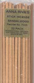 Sandalwood Anna Riva Stick 22pk