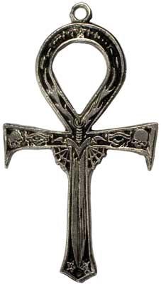 Vampire Ankh W- Skulls