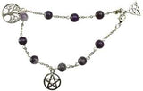 Amethyst Anklet