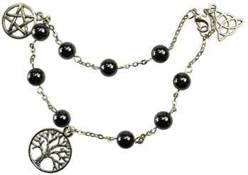 Hematite Anklet