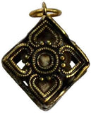 Square Amber Resin