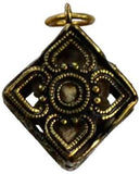 Square Amber Resin