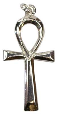 1 1-2" Ankh Sterling