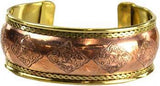 Celtic Engraved Copper And Brass