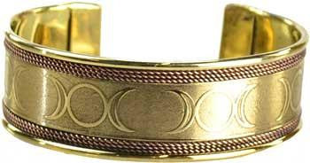 Triple Moon Copper And Brass
