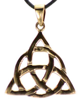 Bronze Triquetra Pendant