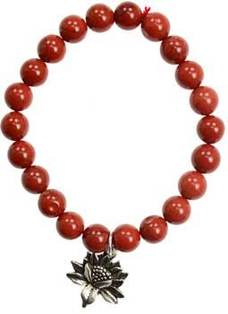 Red Jasper Lotus