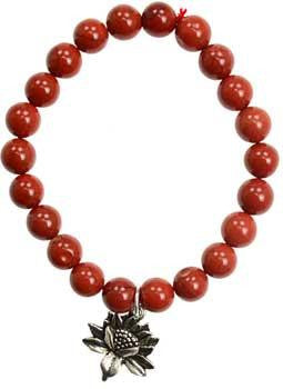 Red Jasper Lotus