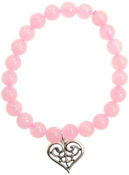 Rose Quartz Heart