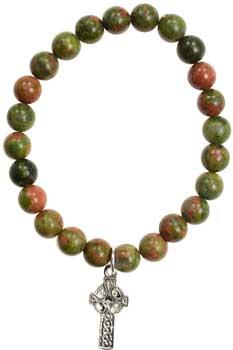Unakite Cross